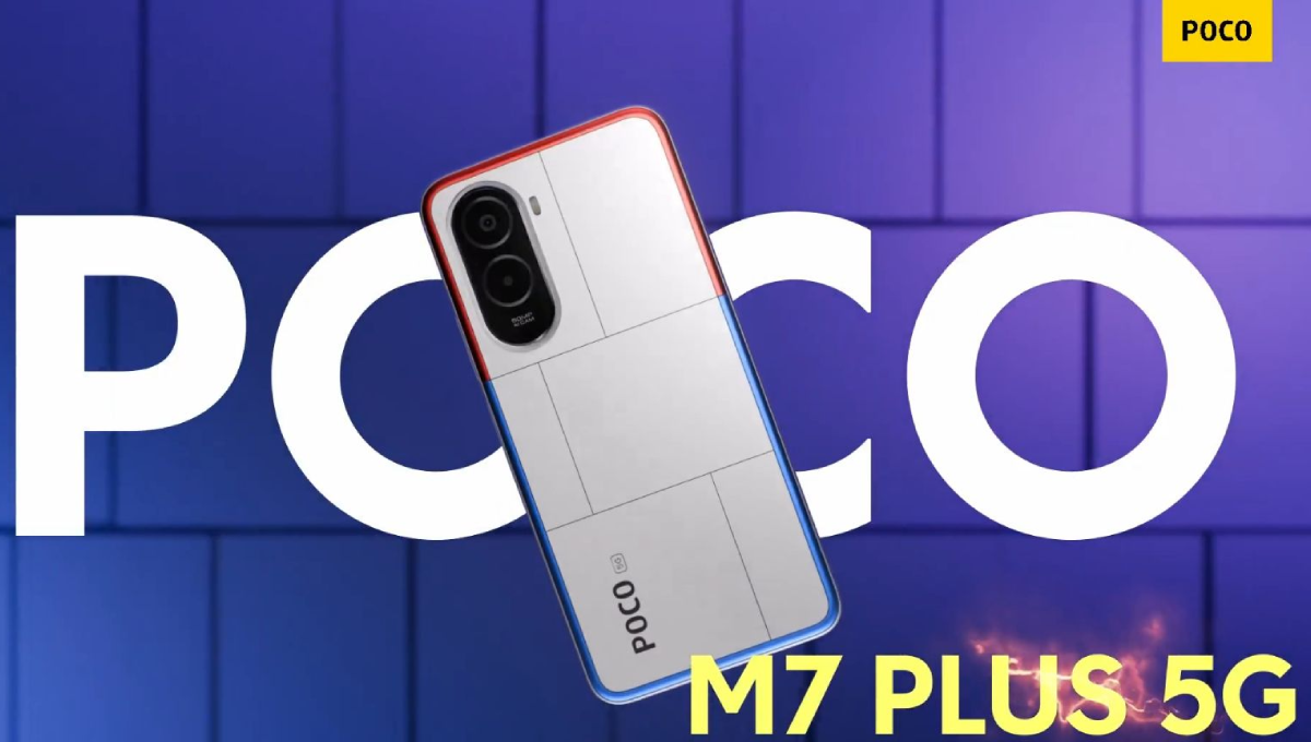 POCO M7 Plus 5G ફ્રન્ટ વ્યૂ