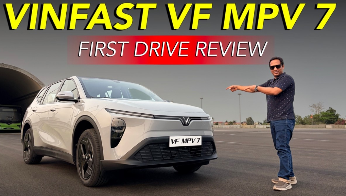 VinFast VF MPV 7 electric 7 seater MPV exterior look