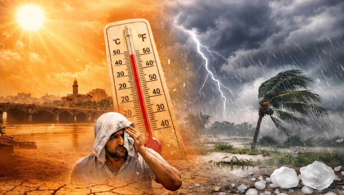 Ahmedabad high temperature summer