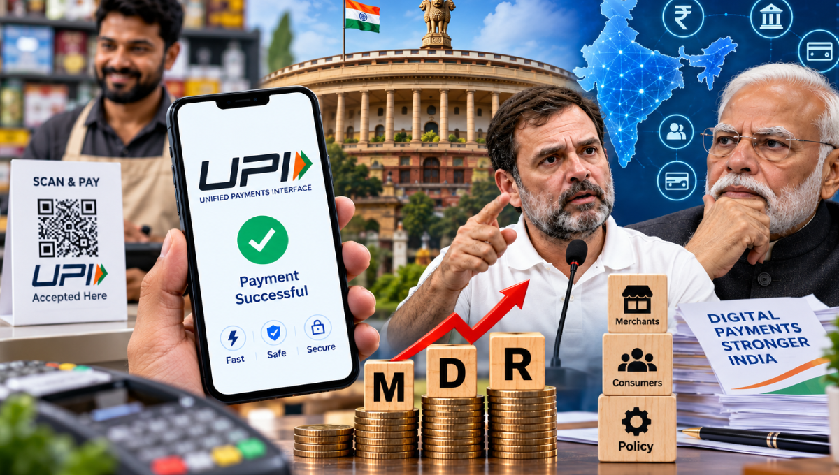 UPI પર MDR અંગે ચર્ચા અને ડિજિટલ પેમેન્ટ