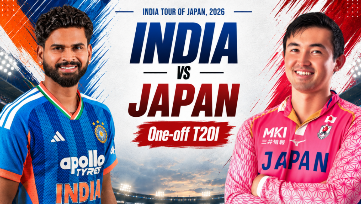 India vs Japan T20I 2026 cricket match
