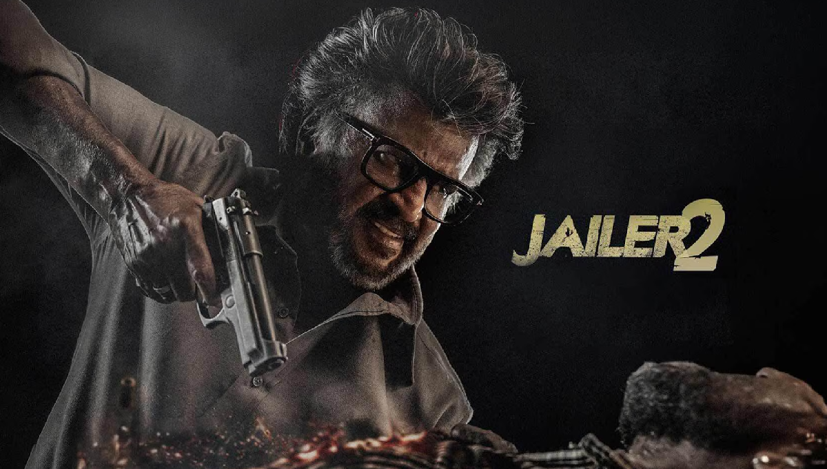 Image Alt Text: Rajinikanth Jailer Movie Poster Gujarati Review